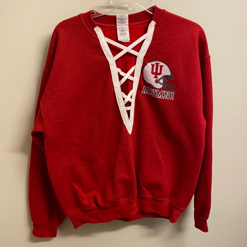 Custom made Indiana University Alumni sweatshirt.